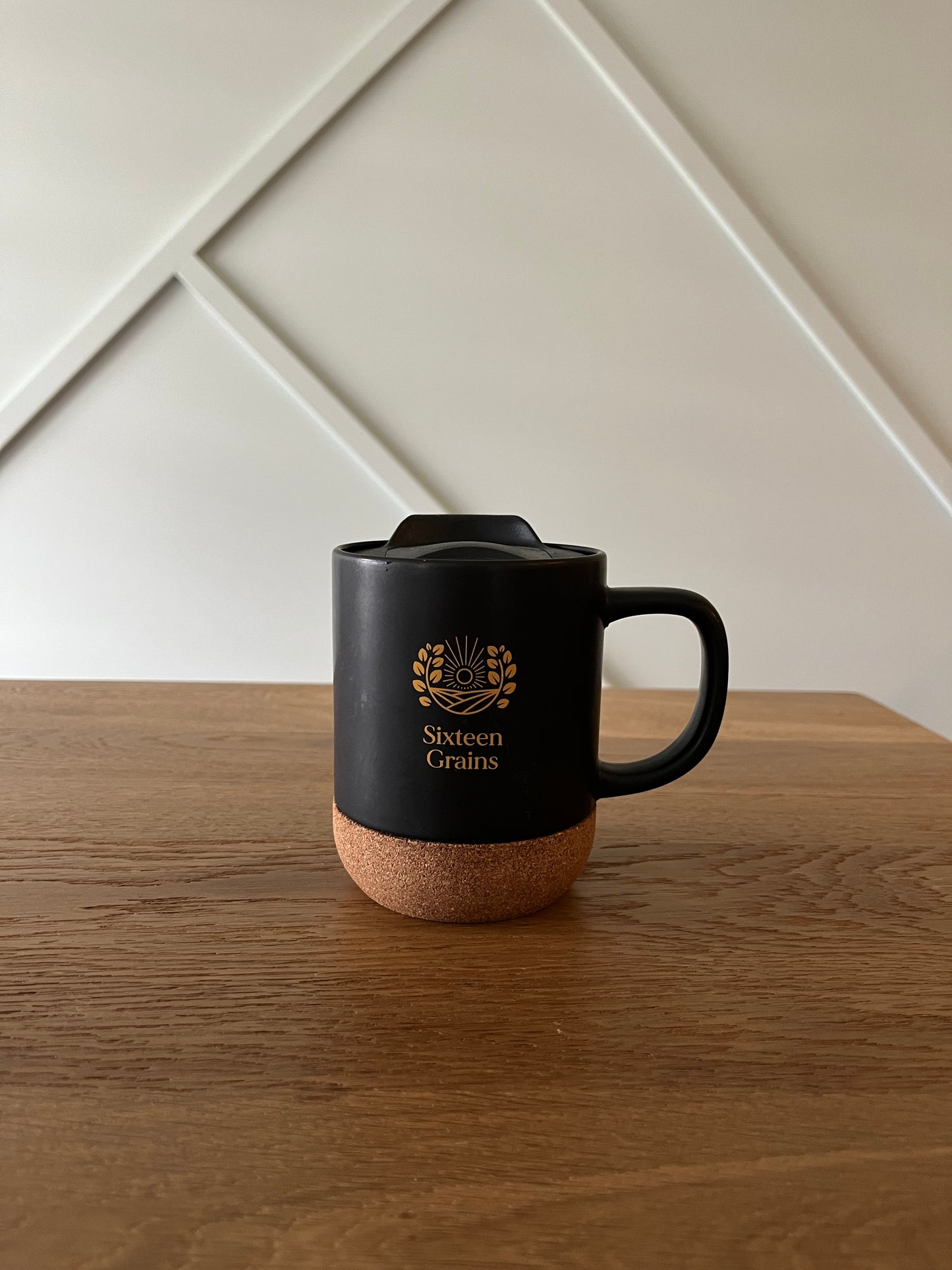 Cork Base Ceramic Mug