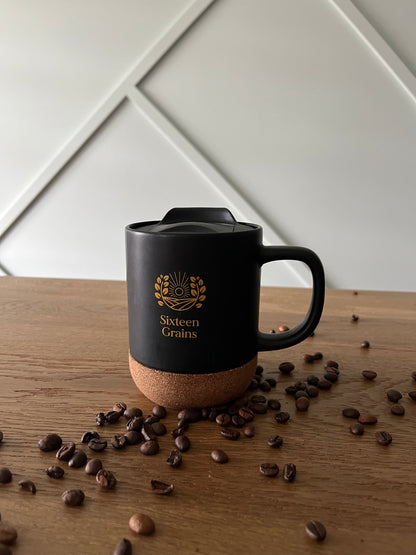 Cork Base Ceramic Mug